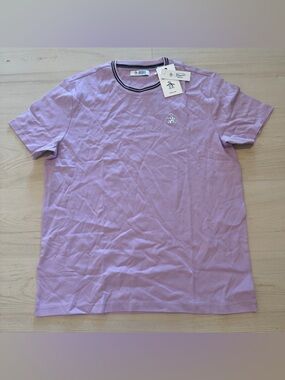 Original Penguin Lavender Short Sleeve Crewneck Tee NWT